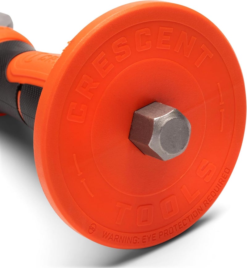 Crescent 3/4" x 12"Bull Point Chisel with Handguard - CBPC34H - Image 4